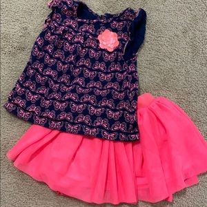 Shirt and skirt for 12m girl
